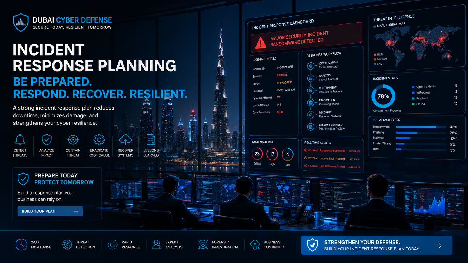 How to Build an Incident Response Plan for Your Dubai Business