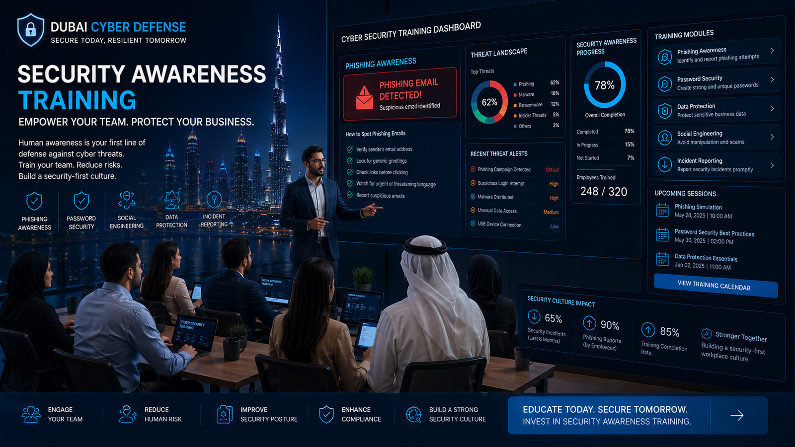 Building a Security Awareness Program for Your Dubai Workforce