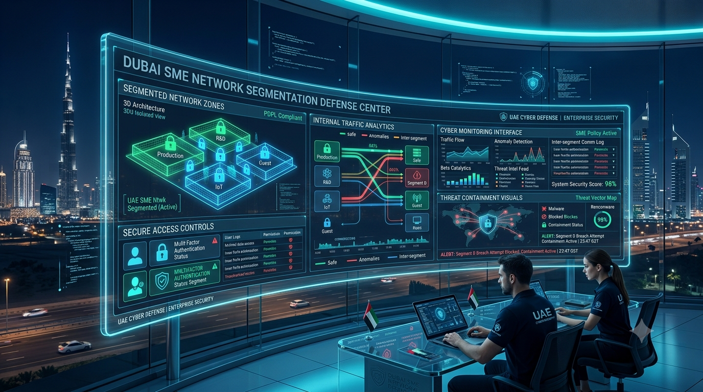Network Segmentation for Dubai SMEs: A Cost-Effective Defence