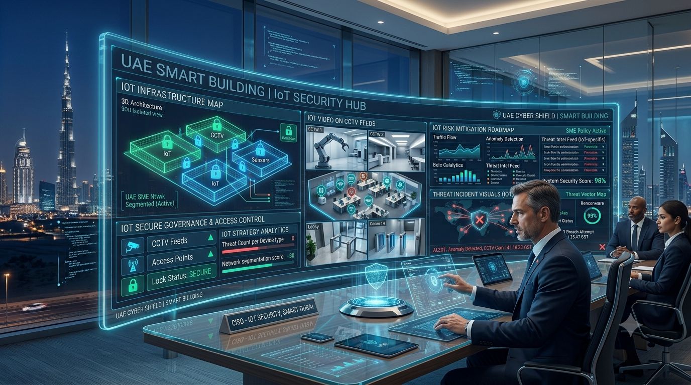 Securing IoT Devices in UAE Smart Buildings and Offices