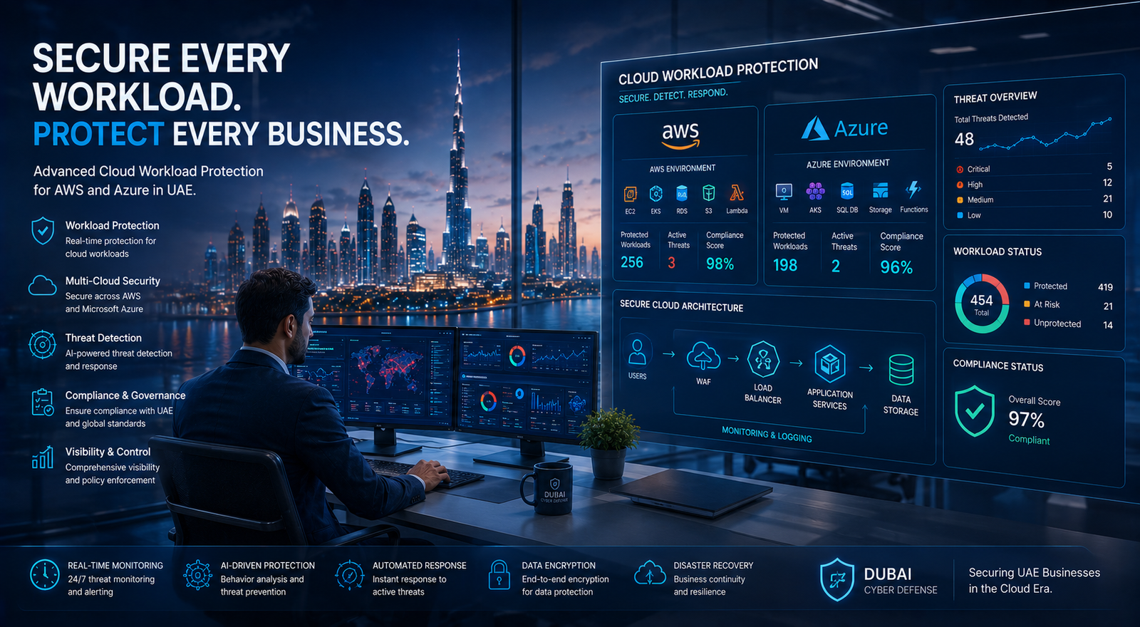Cloud Workload Protection for UAE Companies Running on AWS or Azure