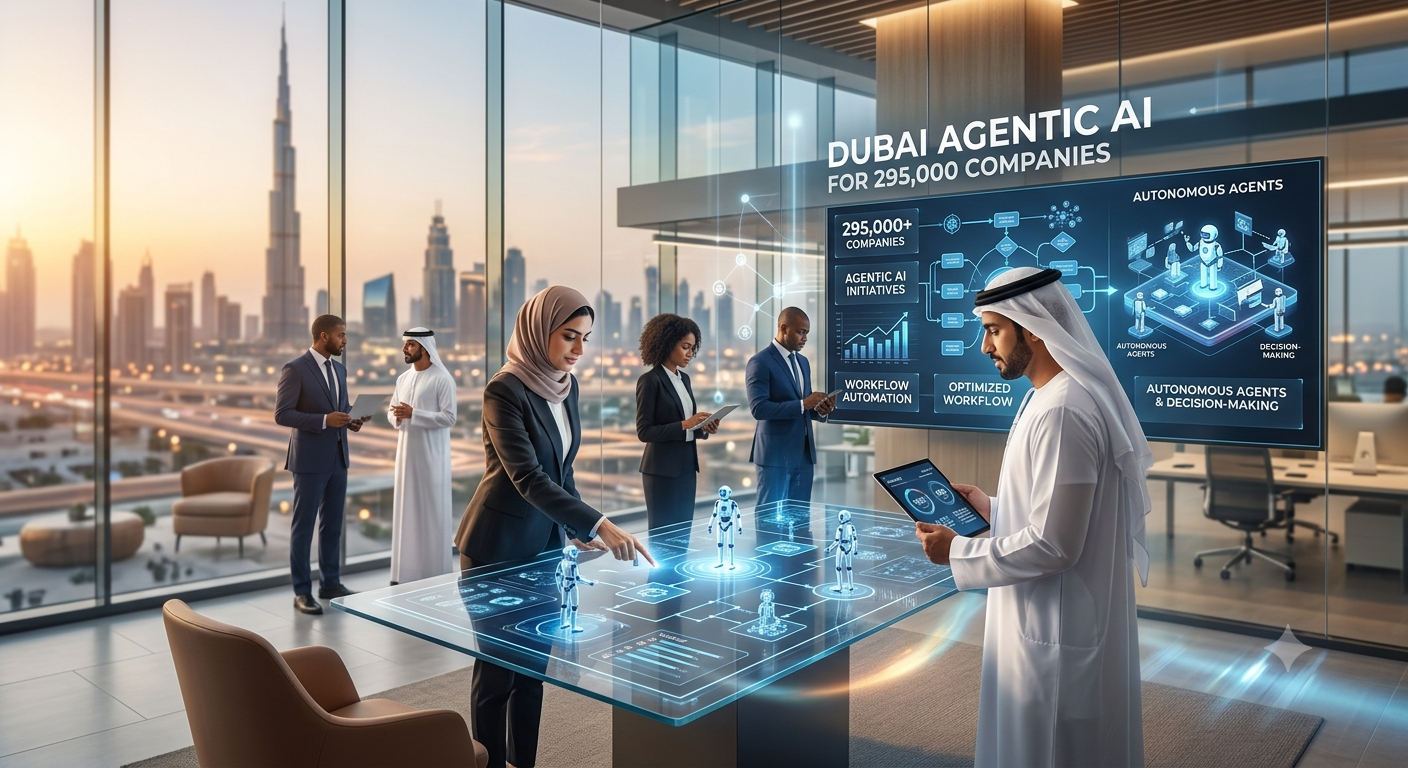 Dubai Just Announced Agentic AI for 295,000 Companies — Here's What That Means for You