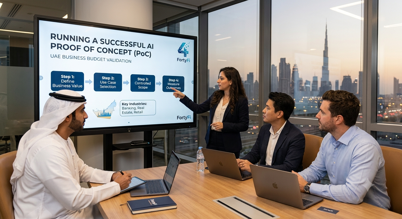How to Run an AI Proof of Concept That Doesn't Waste Your UAE Budget