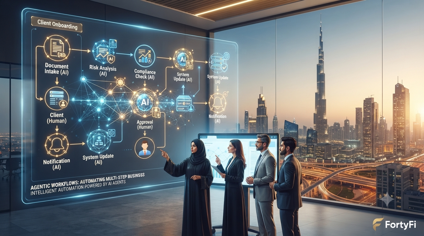Agentic Workflows: Automating Multi-Step Business Processes in the UAE