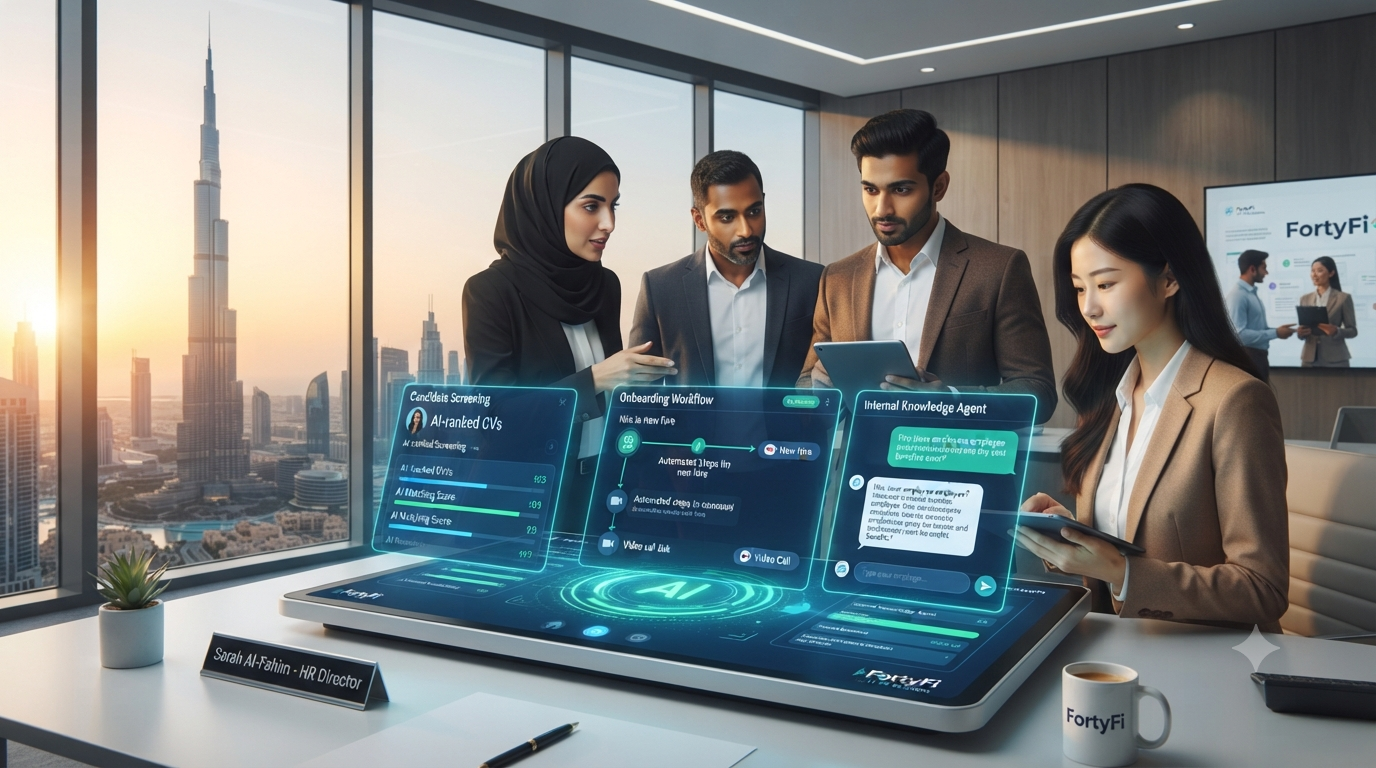 AI for UAE HR: Screening, Onboarding, and Internal Knowledge Agents