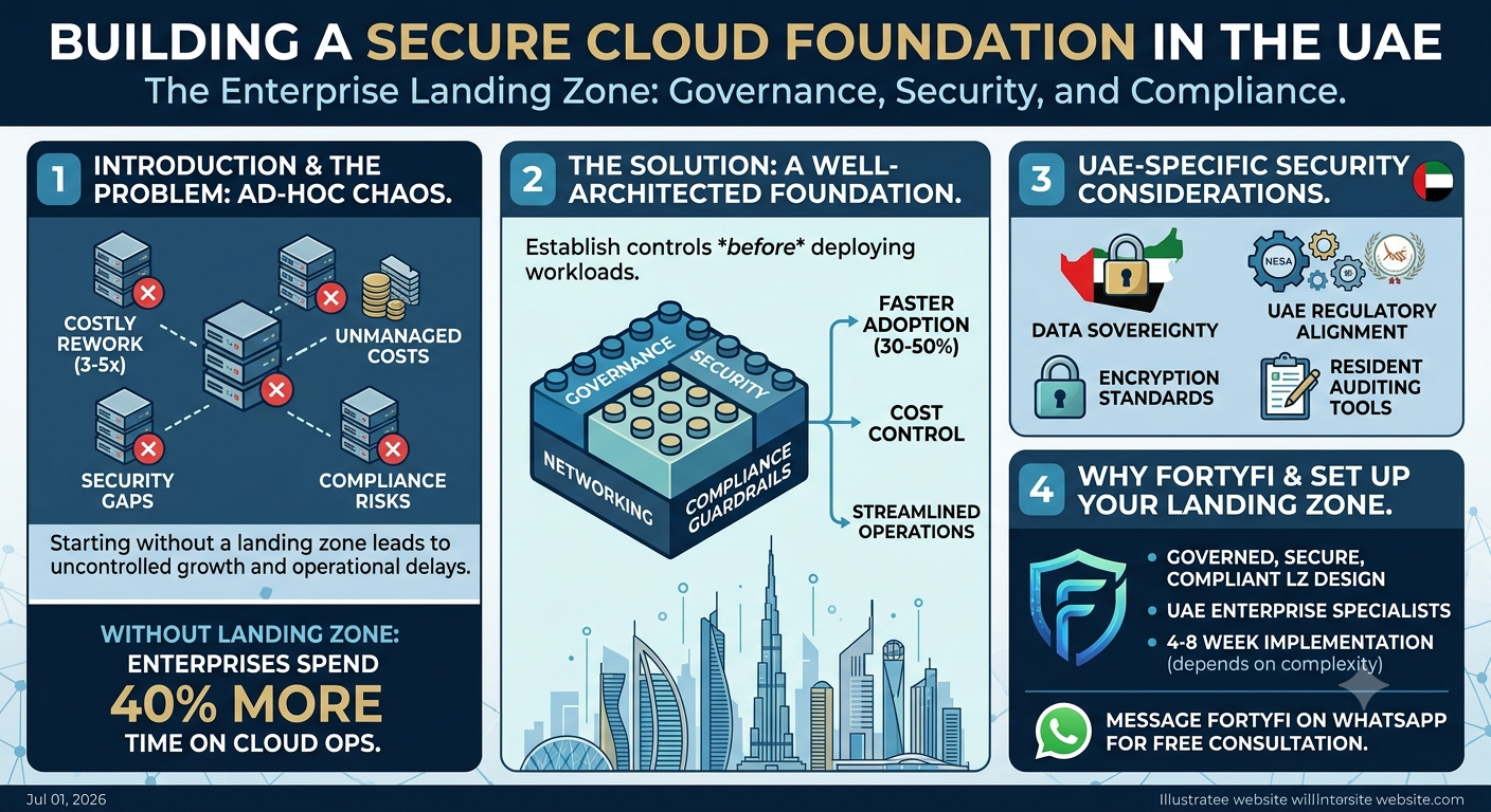 Setting Up a Landing Zone for Your UAE Enterprise Cloud