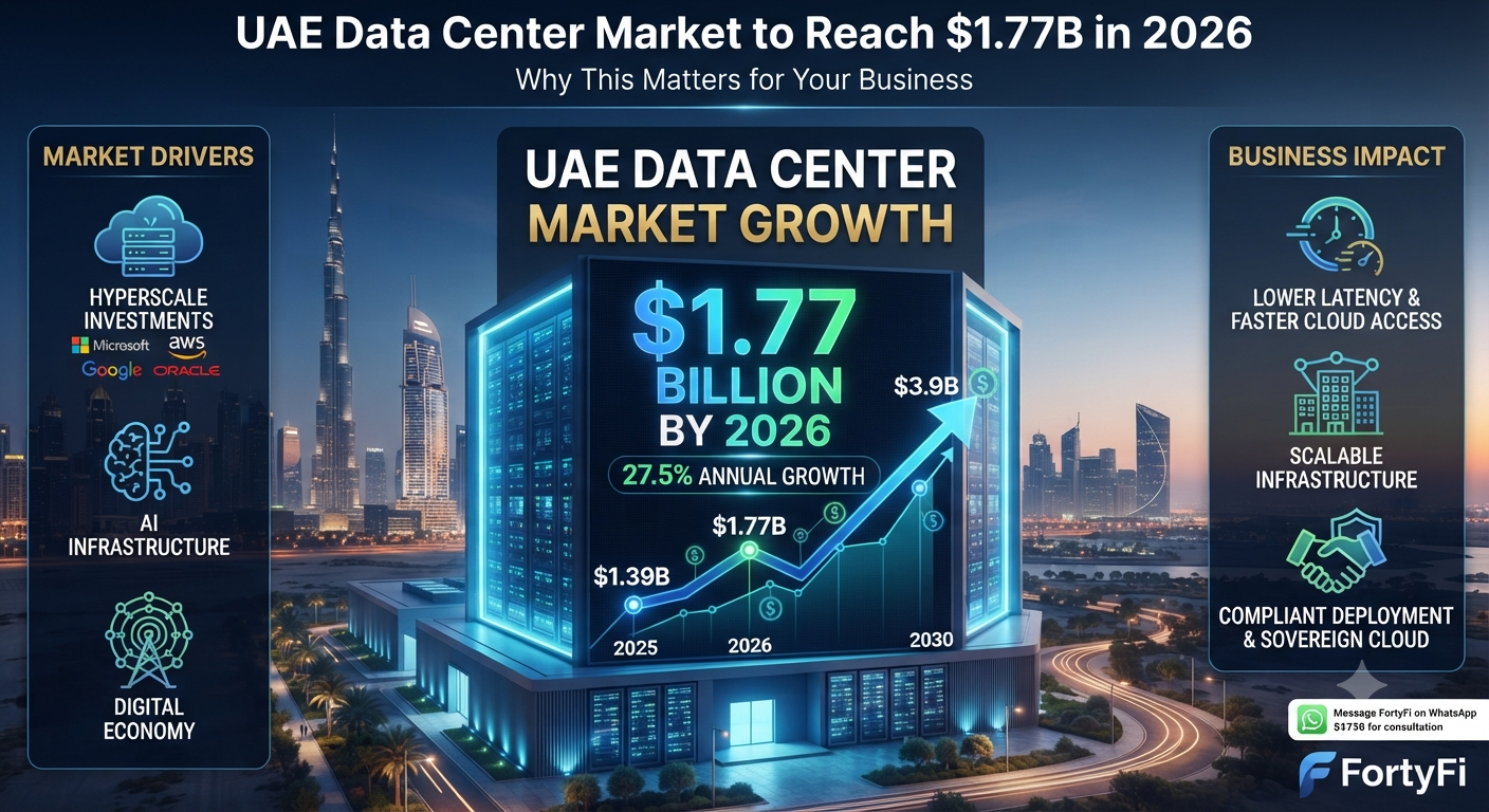UAE Data Center Market to Reach $1.77B in 2026 - Why This Matters for Your Business
