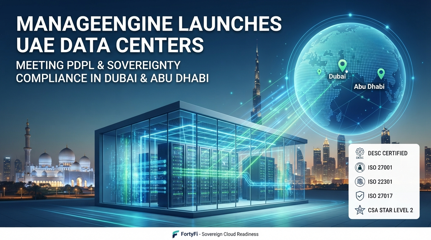 ManageEngine Just Launched UAE Data Centers - What This Means for Compliance