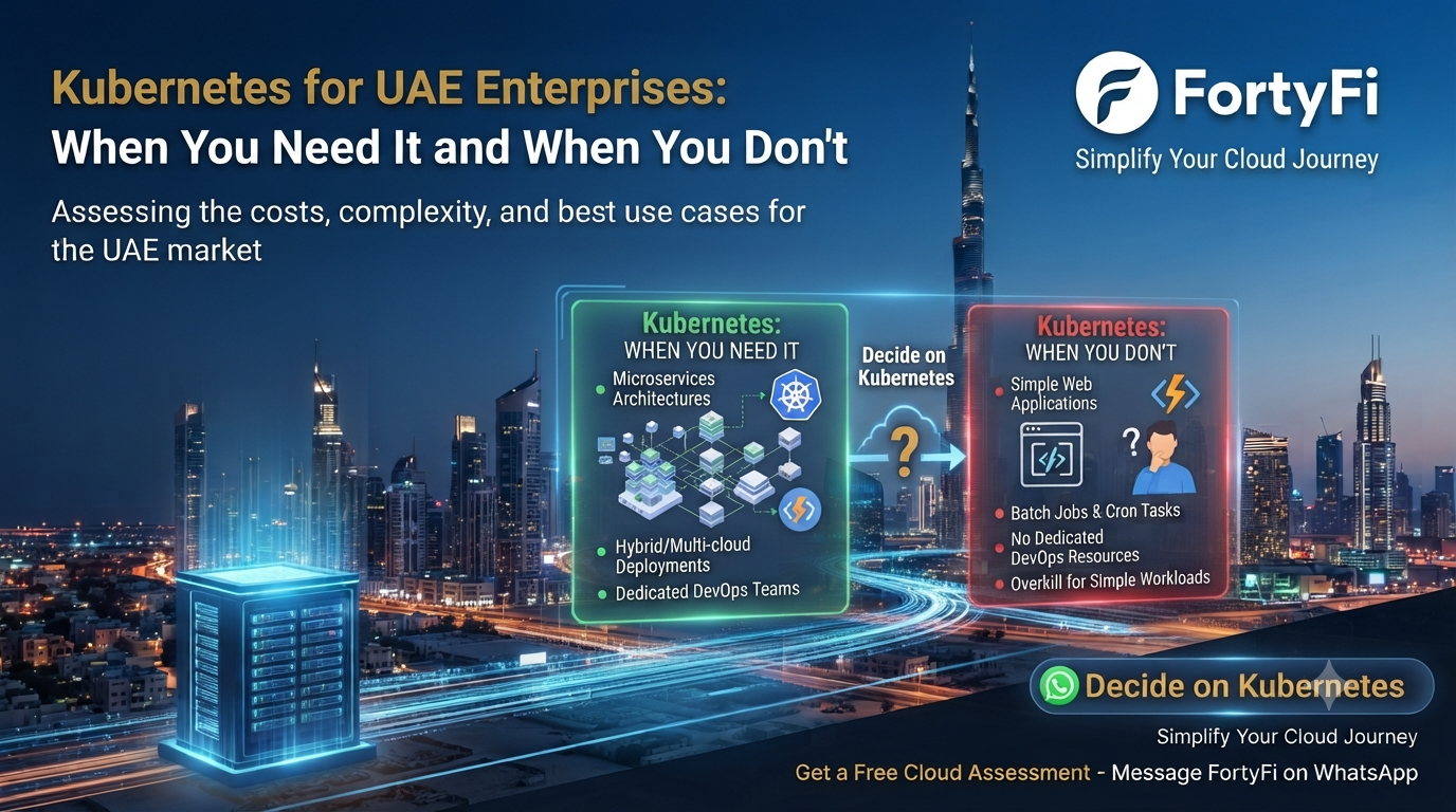 Kubernetes for UAE Enterprises: When You Need It and When You Don't