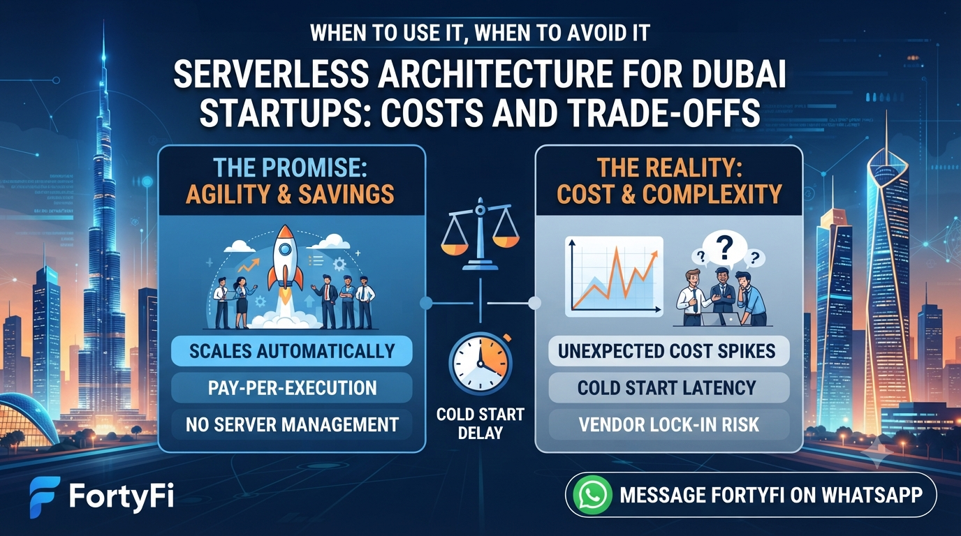 Serverless Architecture for Dubai Startups: Costs and Trade-Offs