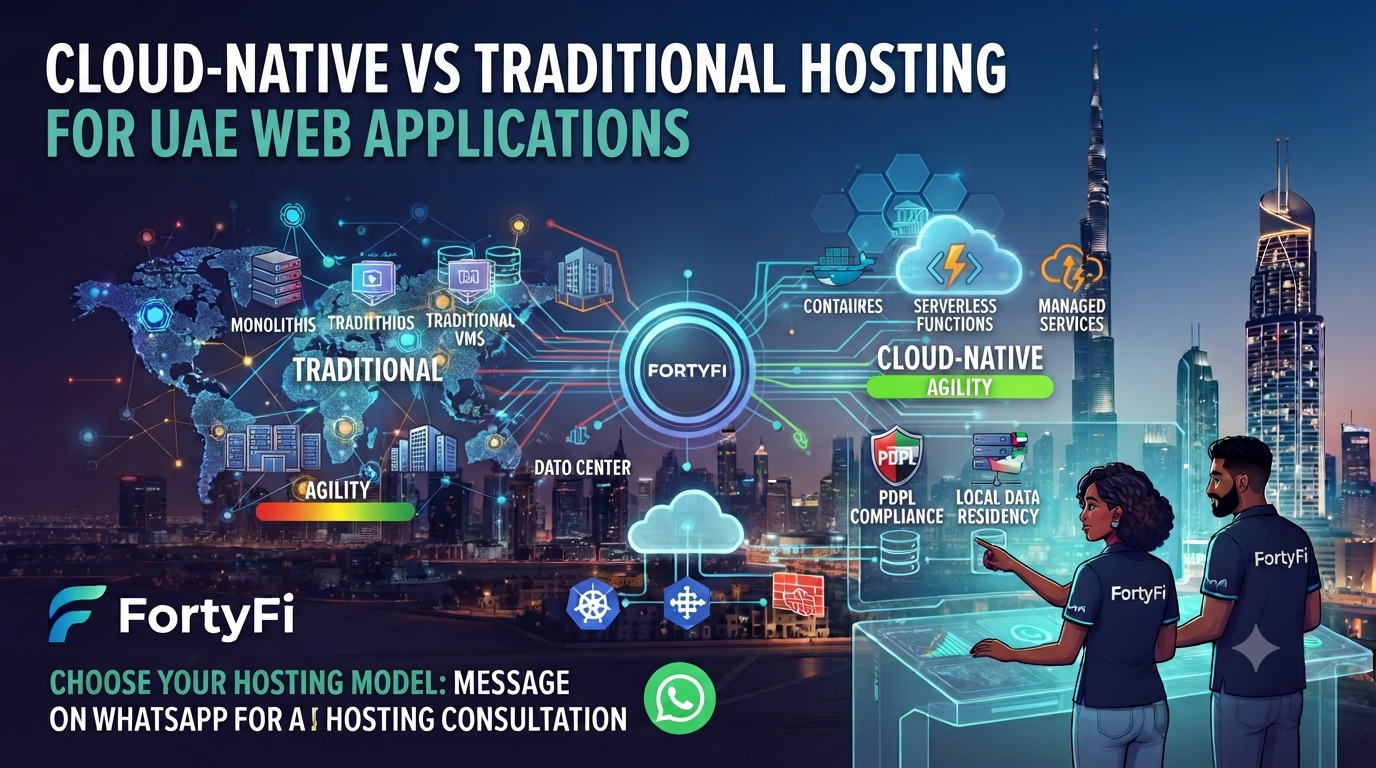 Cloud-Native vs Traditional Hosting for UAE Web Applications