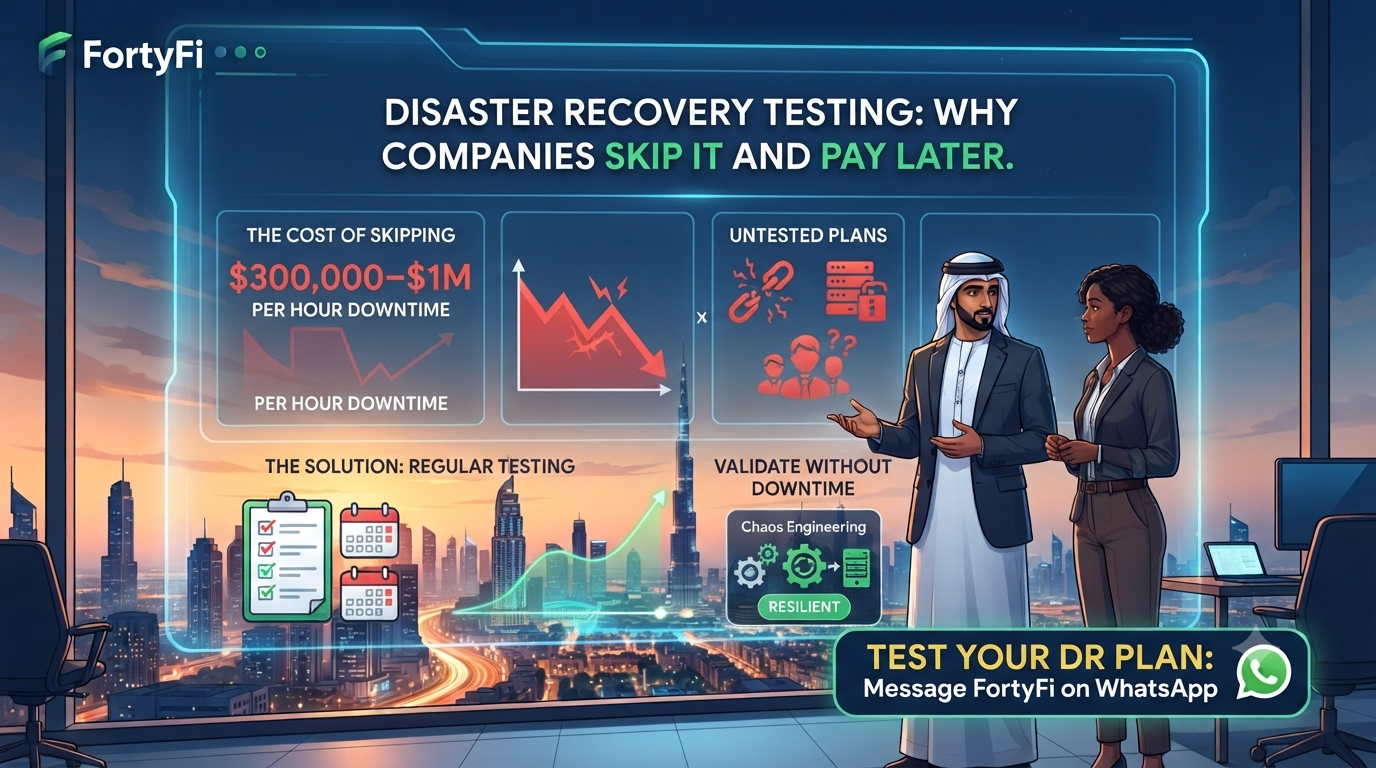 Disaster Recovery Testing: Why UAE Companies Skip It and Pay Later