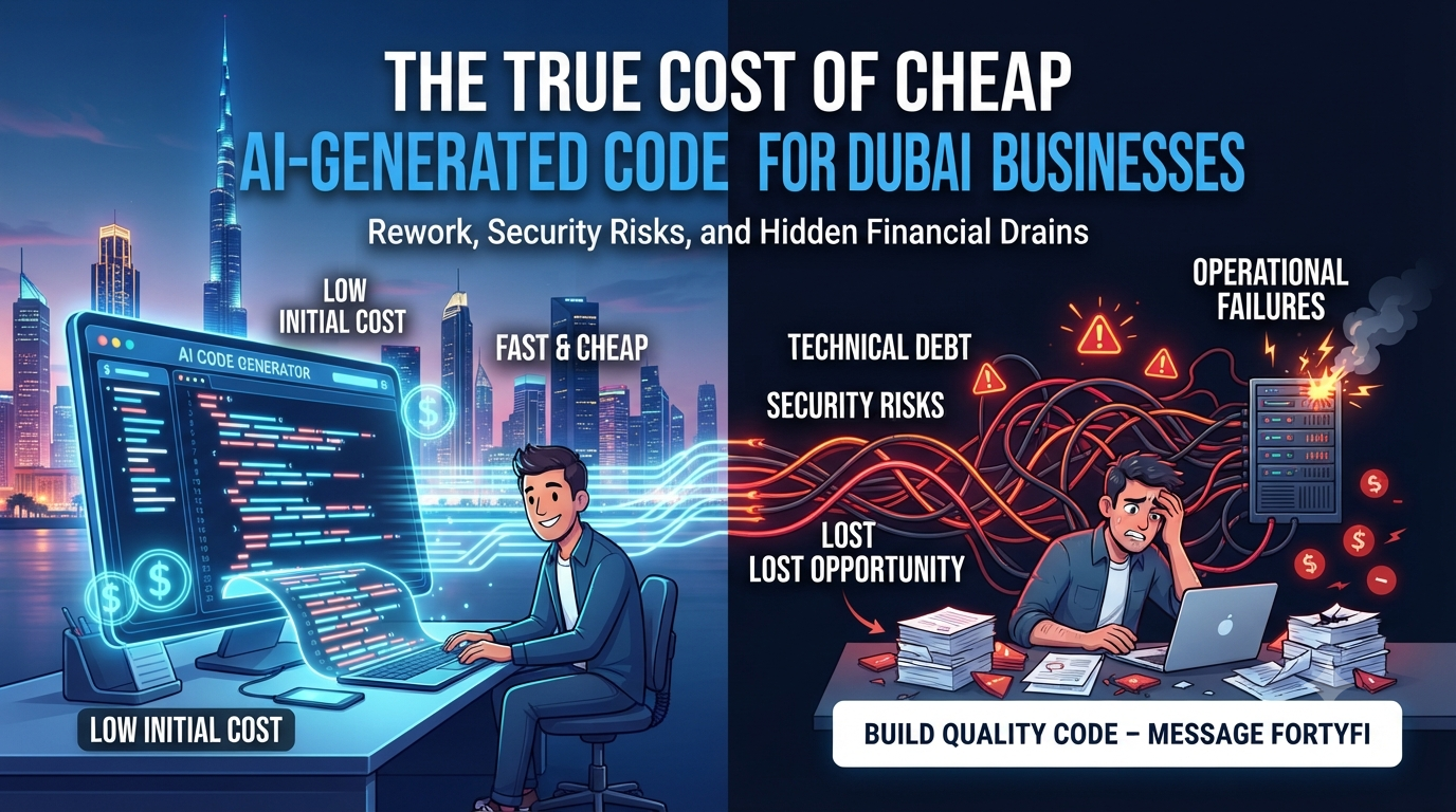 The True Cost of Cheap AI-Generated Code for Dubai Businesses