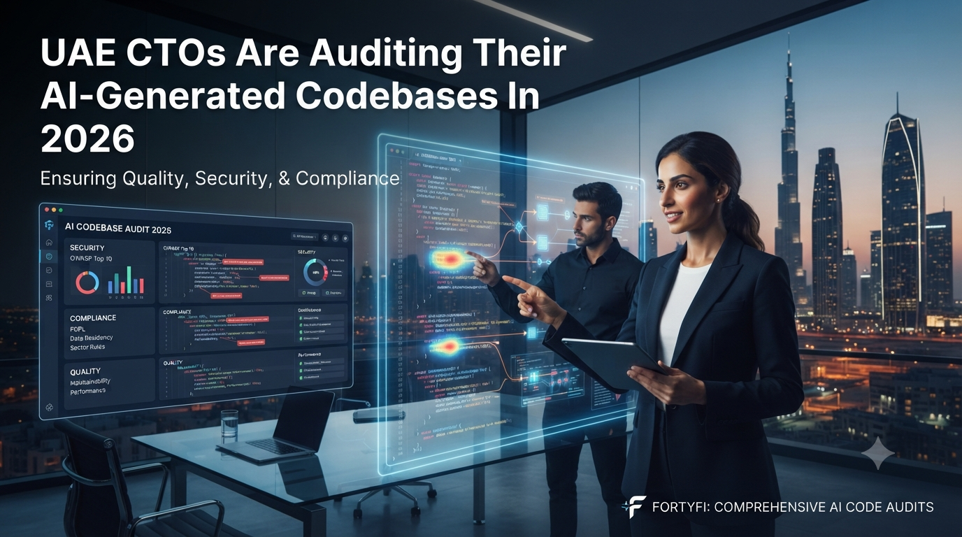 Why UAE CTOs Are Auditing Their AI-Generated Codebases in 2026