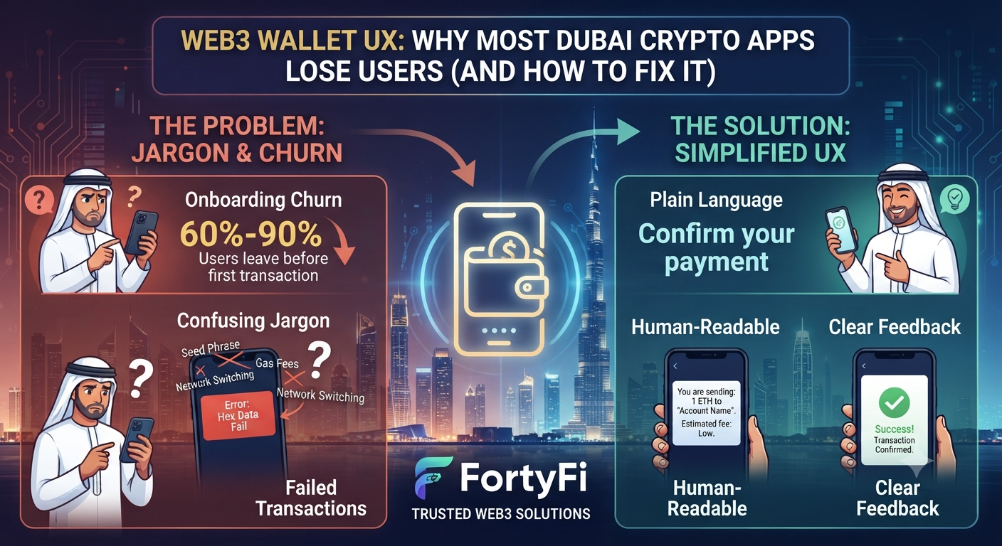 Web3 Wallet UX: Why Most Dubai Crypto Apps Lose Users