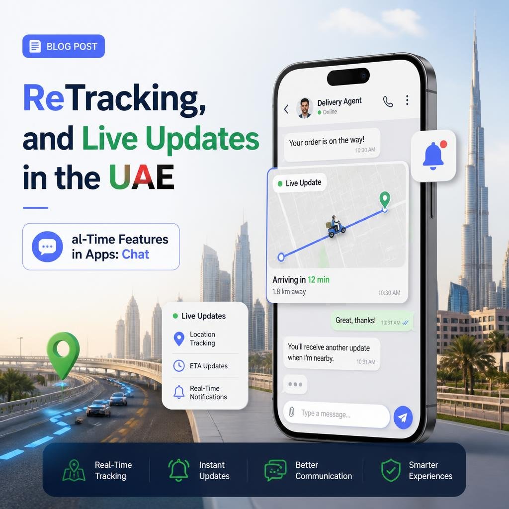 Real-Time Features in Apps: Chat, Tracking, and Live Updates in the UAE