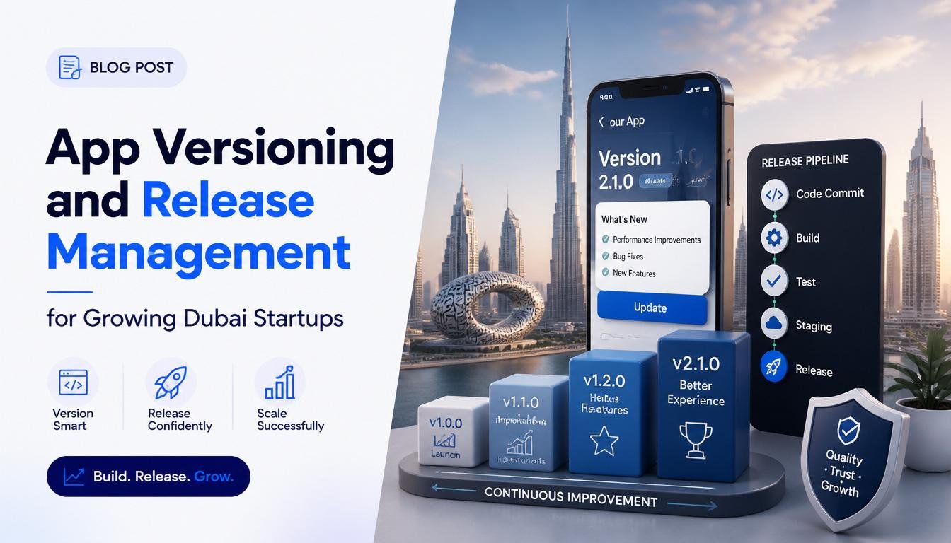 App Versioning and Release Management for Growing Dubai Startups