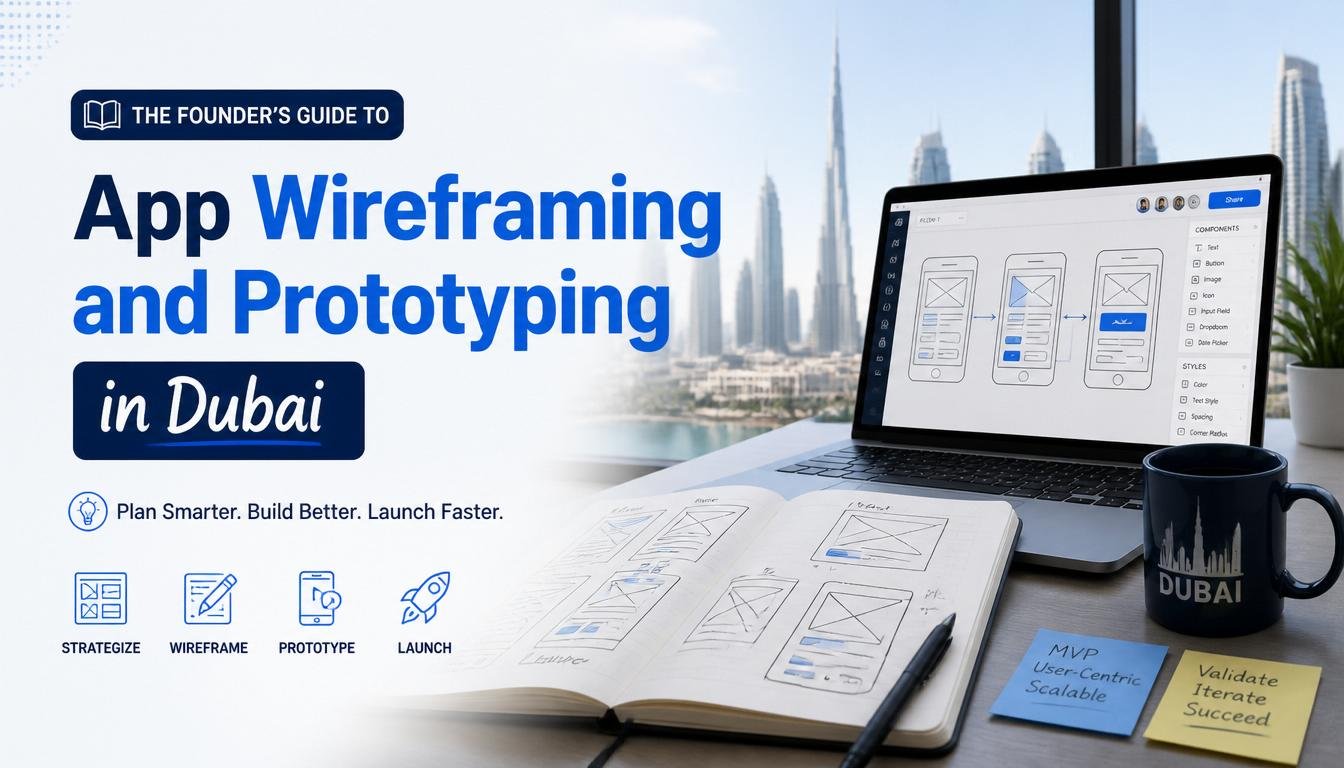 The Founder's Guide to App Wireframing and Prototyping in Dubai