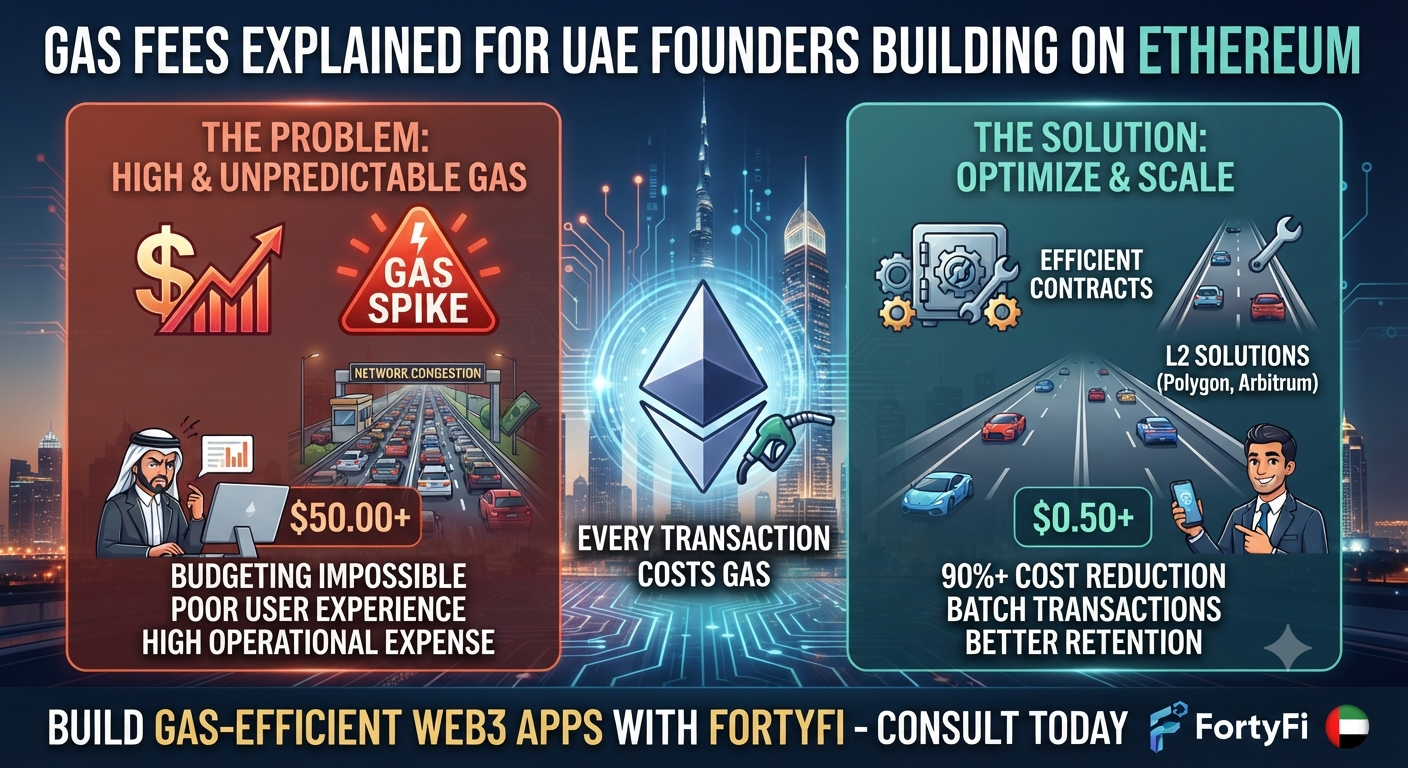 Gas Fees Explained for UAE Founders Building on Ethereum