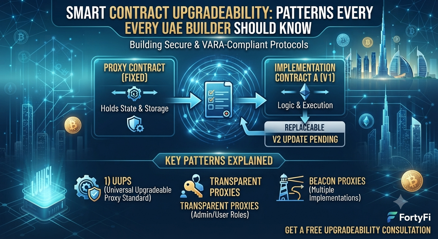 Smart Contract Upgradeability: Patterns Every UAE Builder Should Know