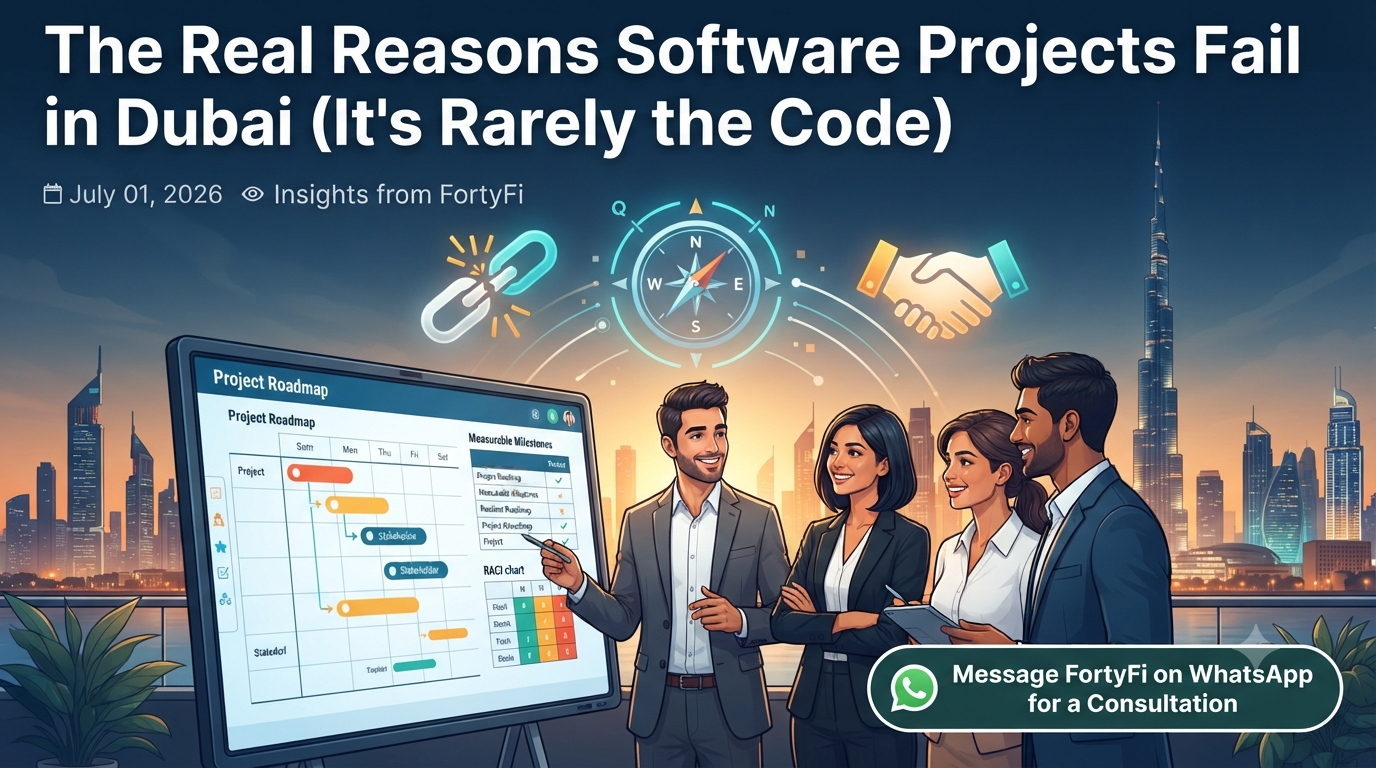 The Real Reasons Software Projects Fail in Dubai (It's Rarely the Code)
