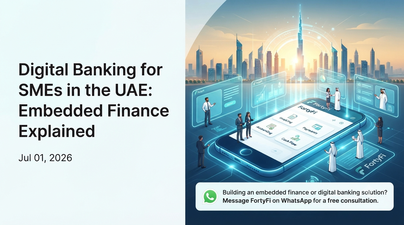 Digital Banking for SMEs in the UAE: Embedded Finance Explained