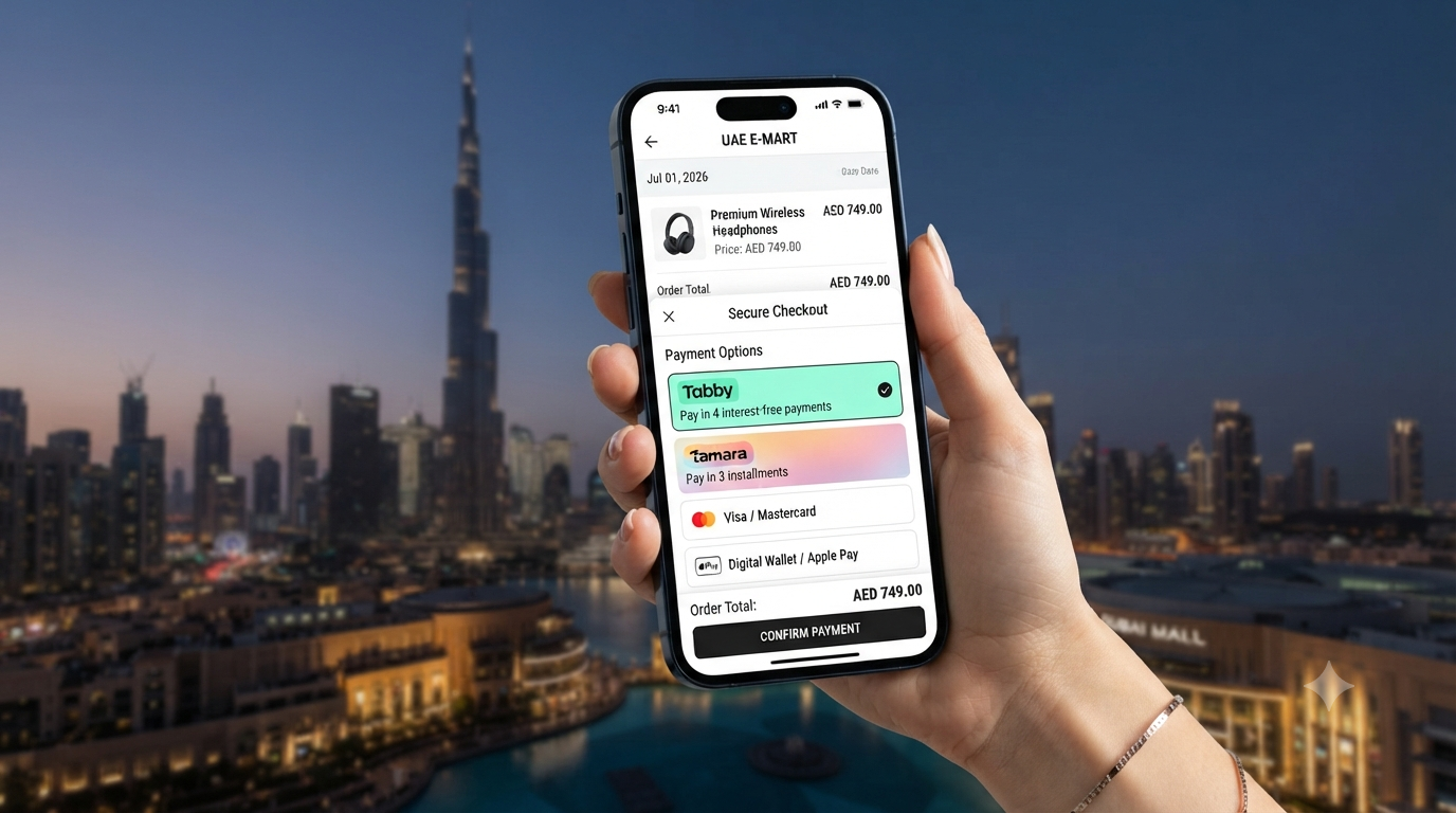 E-commerce App Development UAE: Tabby, Tamara, and Payment Integration