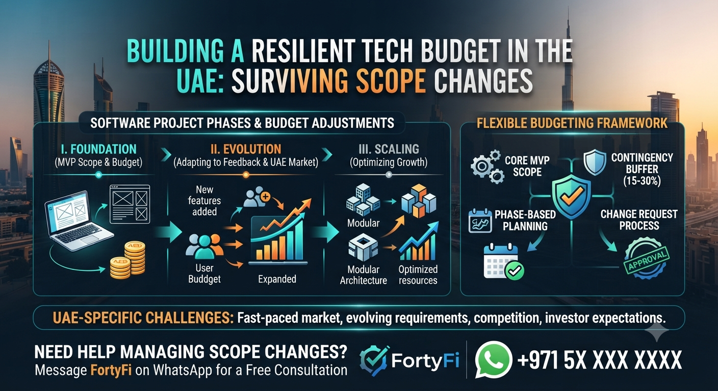 How to Build a Tech Budget That Survives Scope Changes in the UAE