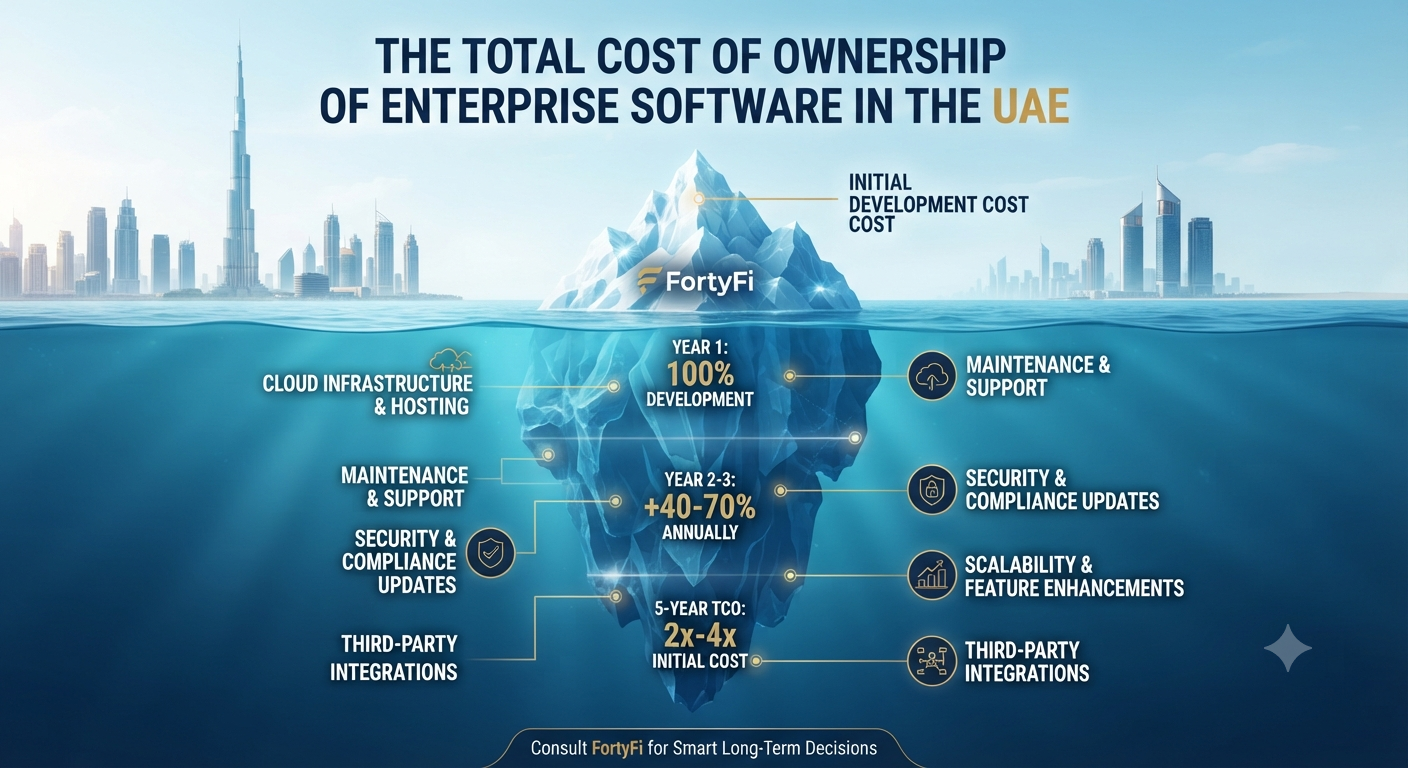 The Total Cost of Ownership of Enterprise Software in the UAE
