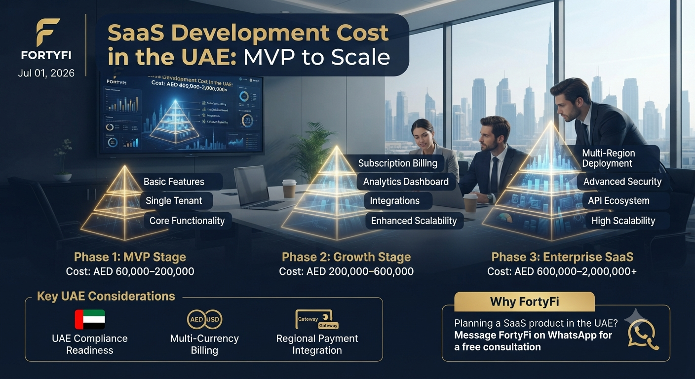 SaaS Development Cost in the UAE: MVP to Scale