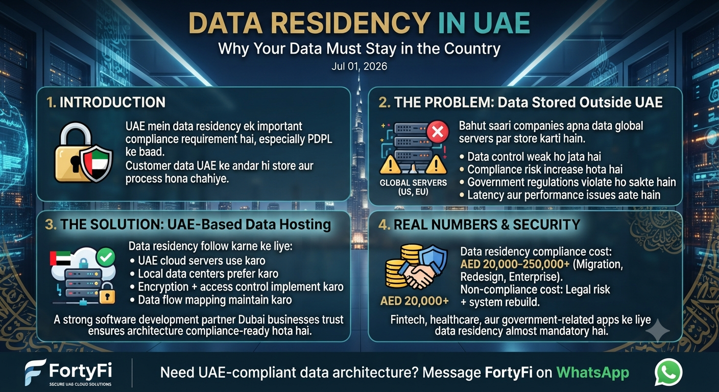 Data Residency in UAE: Why Your Data Must Stay in the Country
