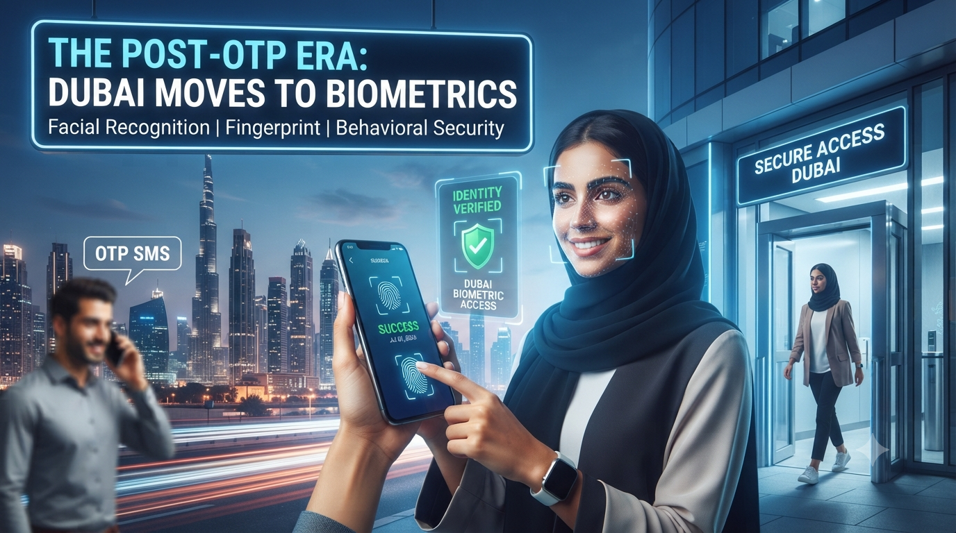 The Post-OTP Era: Why Dubai Is Moving to Biometrics